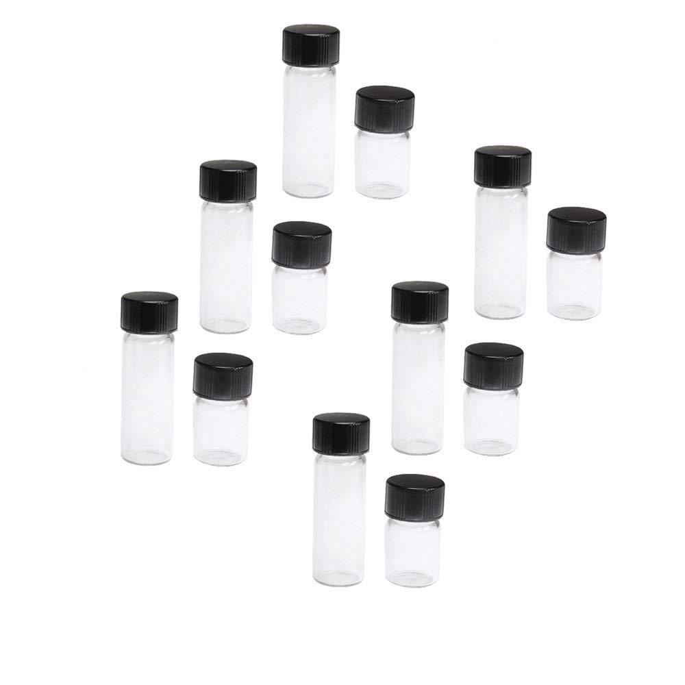 ASR OutdoorGold Flake or Dust Collection Glass Vials (Pack of 12)