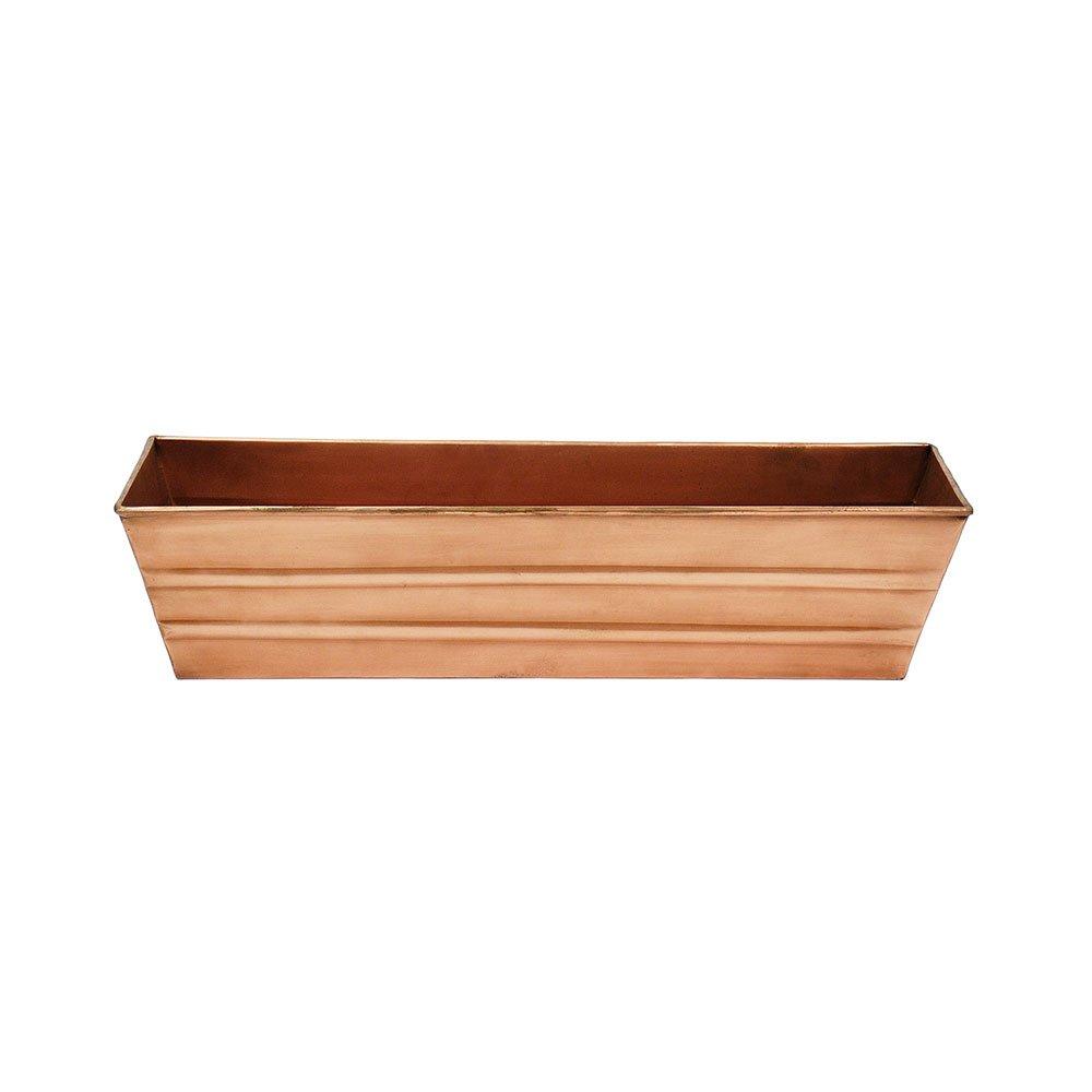 Achla Designs C-08C Copper, Small Galvanized Steel Window Flower Box