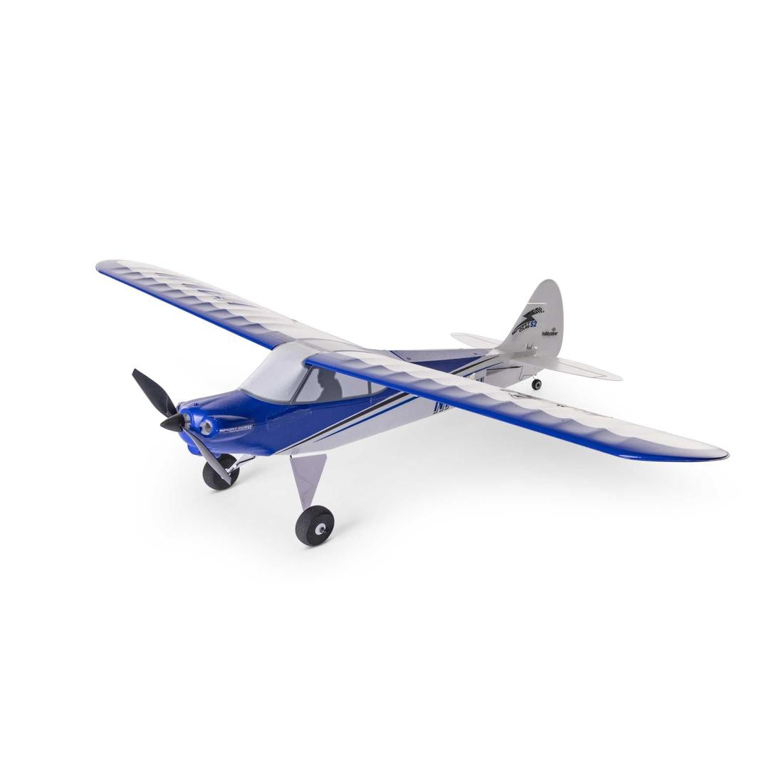 HobbyZone RC Airplane Sport Cub S 2 615mm RTF Everything Needed to Fly is Included/Safe Technology HBZ444000,White/Blue