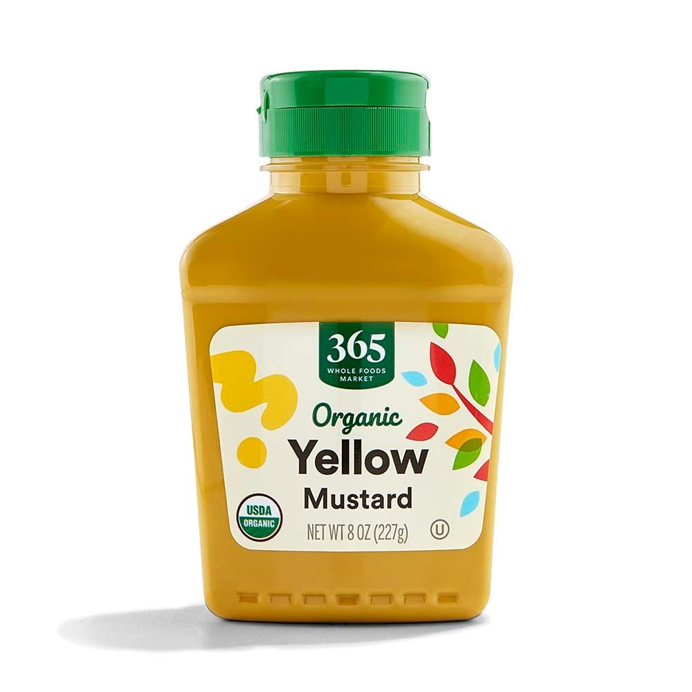 365 by Whole Foods Market, Organic Yellow Mustard, 8 Ounce