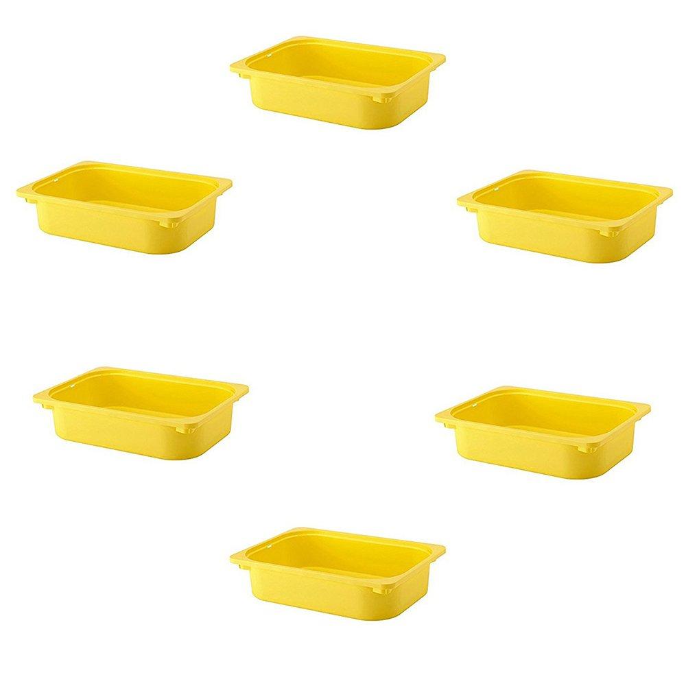 IKEATROFAST Storage box (6 Set, 16 ½x11 ¾x4", Yellow)