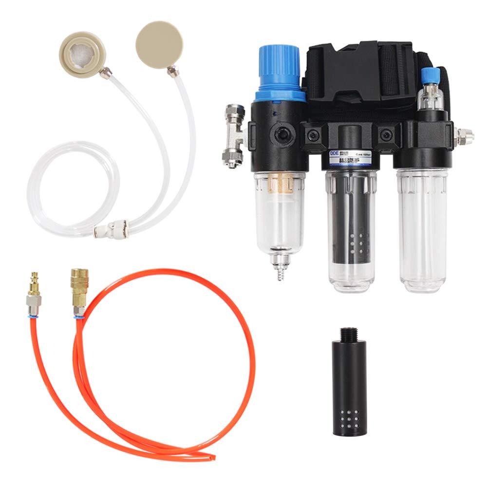 Chudeng Supplied Air System for Spraying Respirator-Respirator Not Included, Fit Bayonet Connection