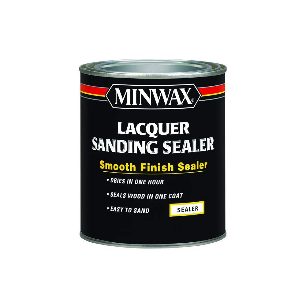 Minwax 154000000 Lacquer Sanding Sealer, Quart,Clear