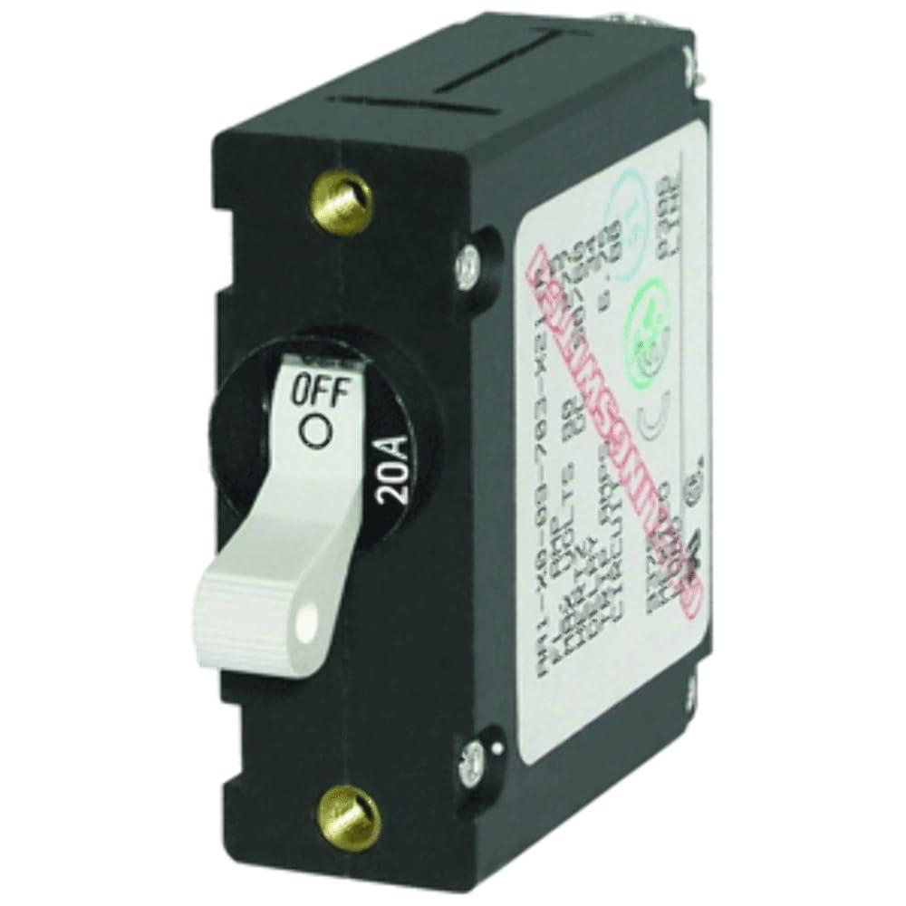 Blue Sea Systems A-Series Toggle Single Pole Circuit Breakers