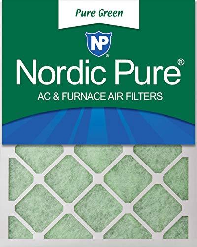 Nordic Pure 20x24x1 Pure Green AC Furnace Air Filters 3 Pack