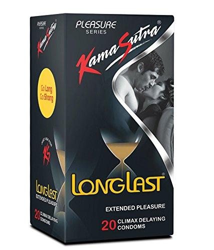 Kama Sutra Longlast Condoms 2 Packets - Pack of 20 pieces