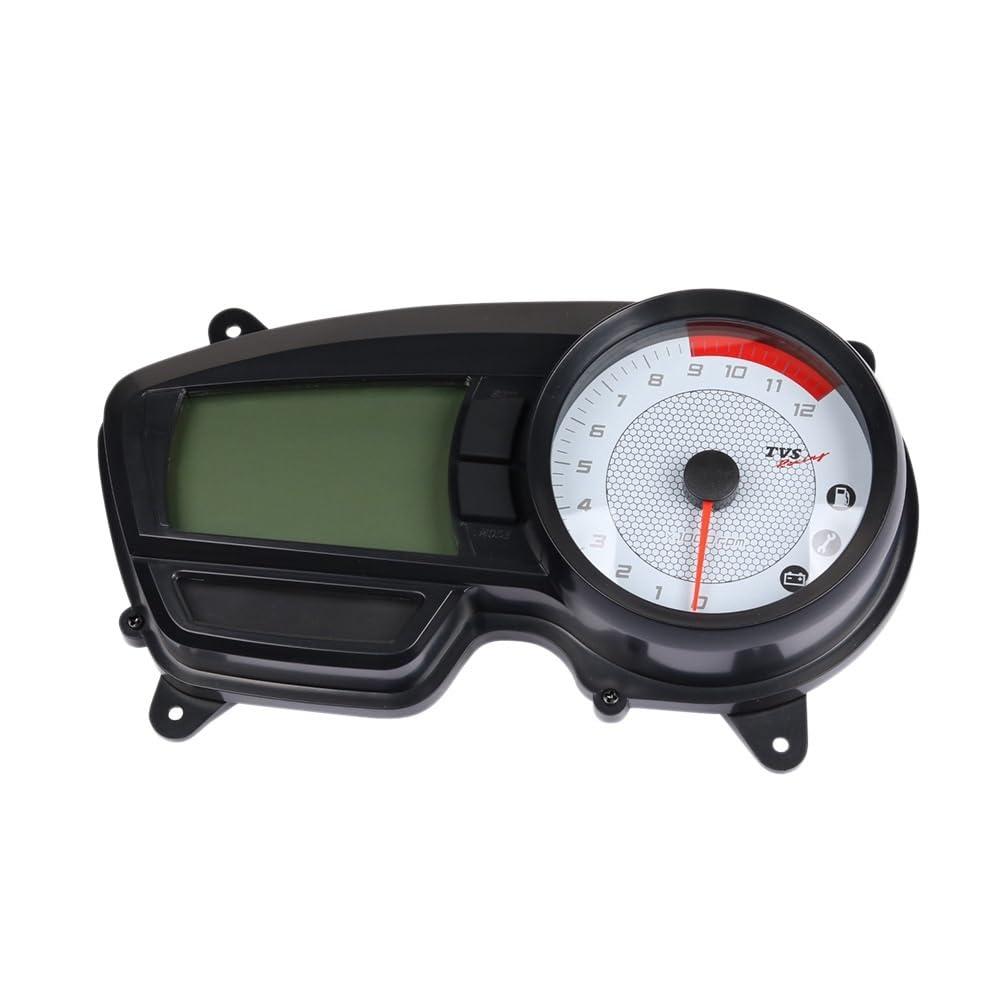 Motorcycle Tachometer Digital Motocross Speedometer Meter Gauge Dirt Bike for TVS for Apache for RTR 160 CC 180