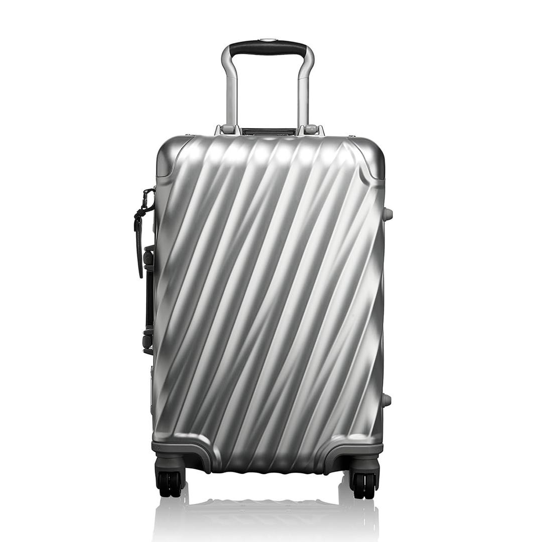 TUMI - 19 Degree Worldwide Trip Packing Case Large Suitcase - Hardside Luggage for Men and Women - Silver