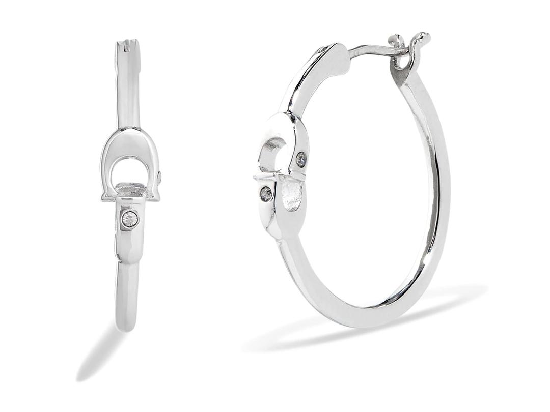 CoachWomen's Signature Hoop Earrings