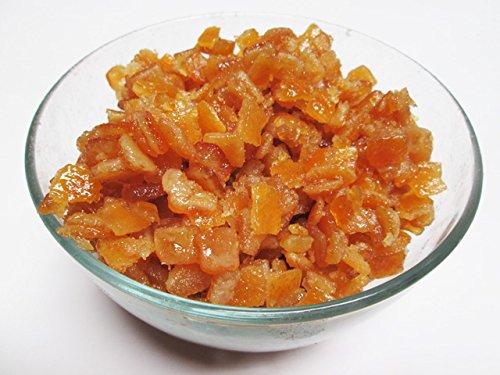 Candied Glazed Orange Peel Dices. 16 oz/bag-CandyMax