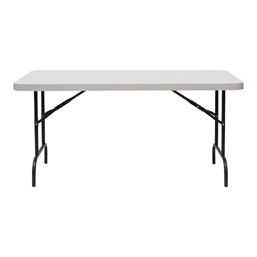 Iceberg - 65513 30" x 60" Folding Table, Platinum, IndestrucTable TOO 500 Series (MADE IN USA)