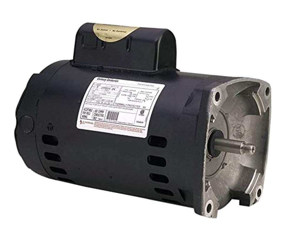 B2852 3/4 HP, 3450 RPM, 1 Speed, 230/115 Volts, 5.4/10.8 Amps, 1.25 Service Factor, 56Y Frame, PSC, ODP Enclosure Square Flange Pool Motor