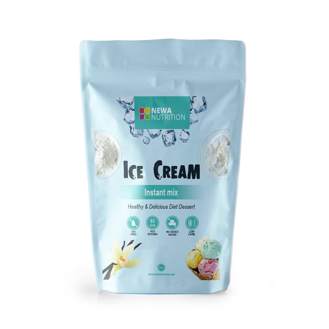 Sugar Free Ice Cream Mix – Keto Diet Friendly, Low Carb & Natural, Non GMO, Vanilla. Weight: 8oz/226.8 gr.