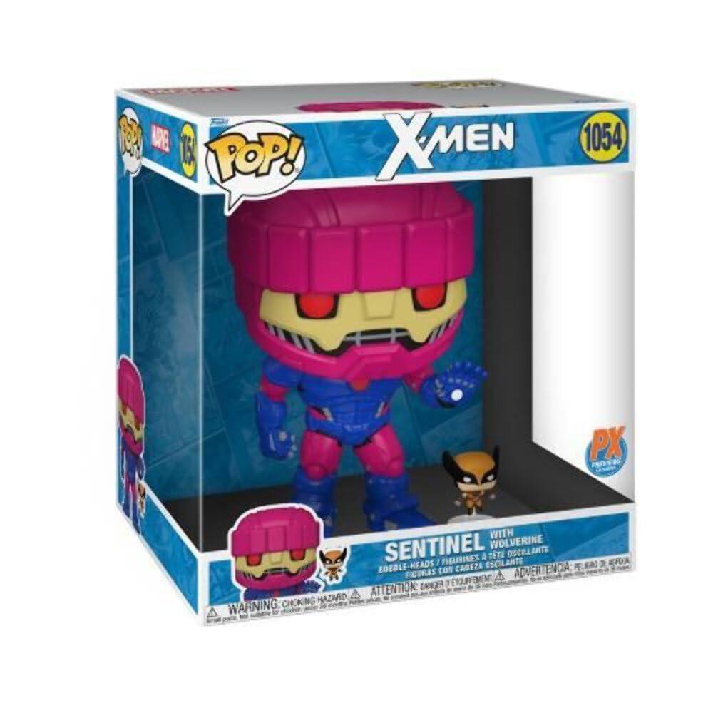 Funko Pop! Jumbo: X-Men Sentinel with Wolverine Previews Exclusive Vinyl Figure