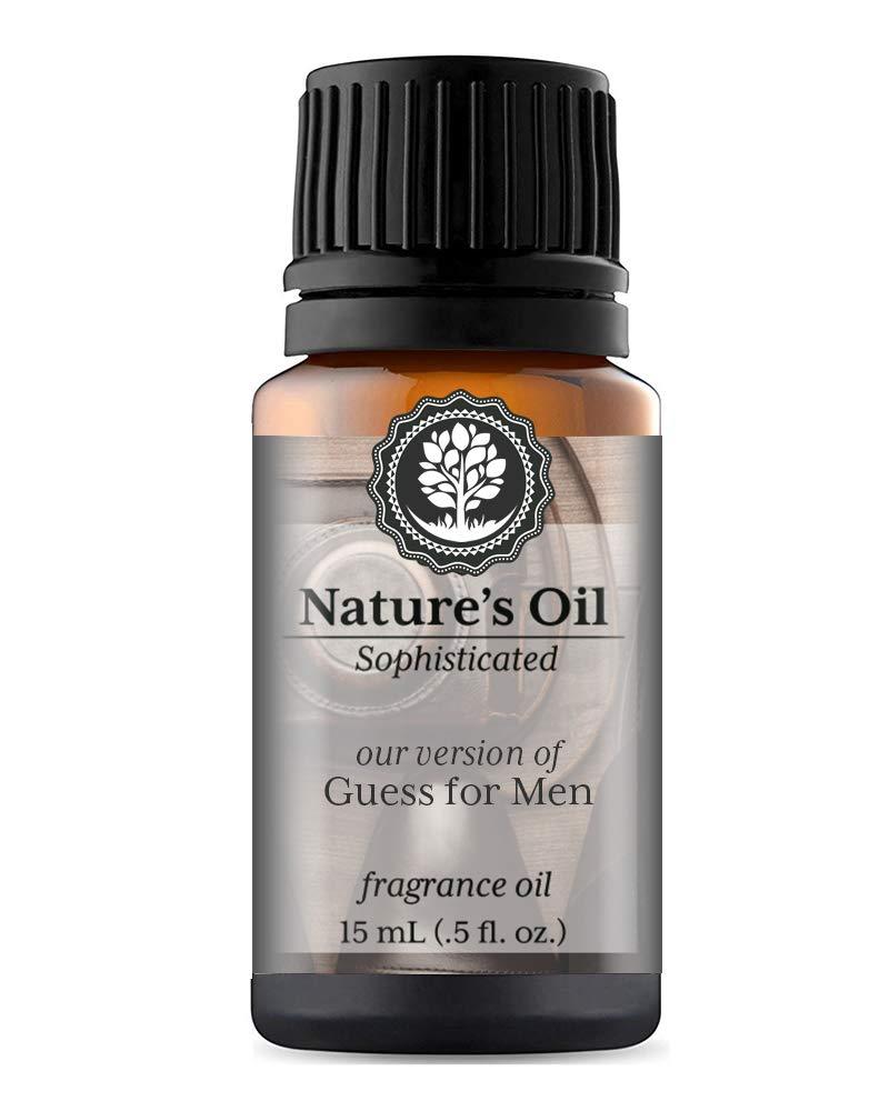 Guess for men Fragrance Oil (15ml) For Cologne, Beard Oil, Diffusers, Soap Making, Candles, Lotion, Home Scents, Linen Spray, Bath Bombs