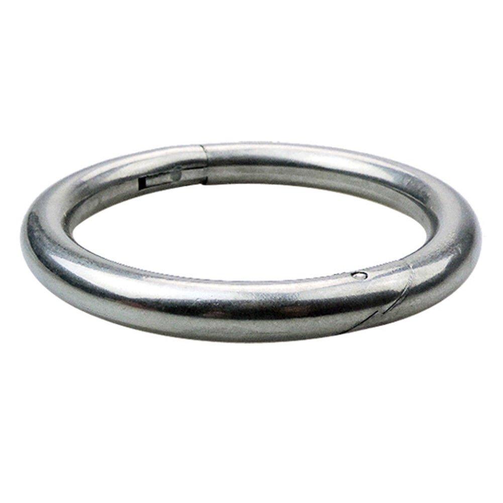 Cattle nose ring 3.9inch Stainless Steel Farm Animal Veterinary Tool for Bull Cow Bovine