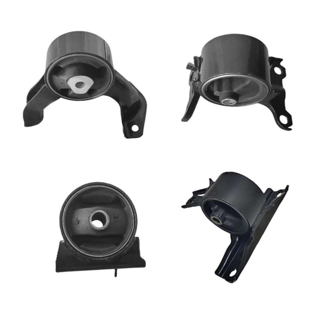 Engine Motor Mount Set Compatible with Jeep Compass Patriot 2007 2008 2009 2010 2011 2012 2013 2014 2015 2016 2017 2.0L 2.4L Fits Dodge Caliber 2007-2012 Replace A5415 A5416