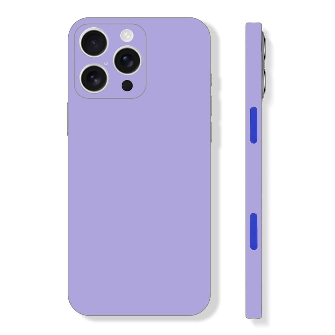 Skin Wrap for iPhone 16, 16 Plus, 16 Pro, 16 Pro Max, Protective Film Sticker Cover Compatible with iPhone 16 Series, Vinyl Decal for Phone Back, Camera, Frame (Purple, for 16 Pro Max)