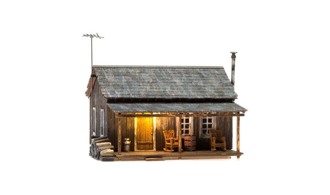 Woodland ScenicsBR4955 N B/U Rustic Cabin