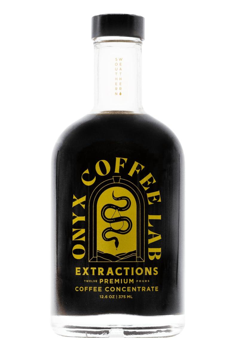 Onyx Coffee Lab Coffee Concentrate Liquid (12 Cups, Southern Weather), Medium Roast Ice Coffee Cold Brew Concentrate Coffee Extractions – Specialty Coffee with Notes of Chocolate, Plum & Walnut