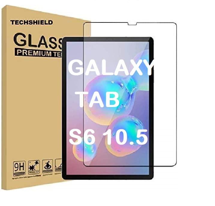 TECHSHIELD Tempered Glass Screen Protector Compatible With Samsung Galaxy Tab S6 10.5 Inch (2019 Model) (T860/865) for Tablet