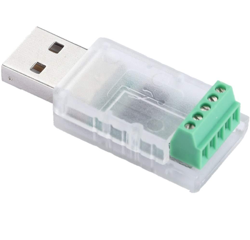 LetotechFTDI FT232RL USB to RS485 Converter RS485 Serial Port Adapter for Smart Meter,Clear