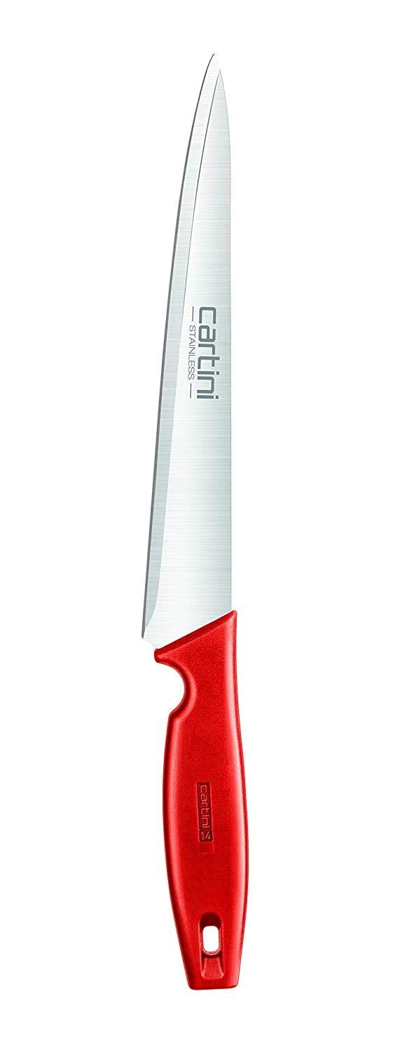 Godrej Cartini Precision Stainless Steel Carving Knife, Red