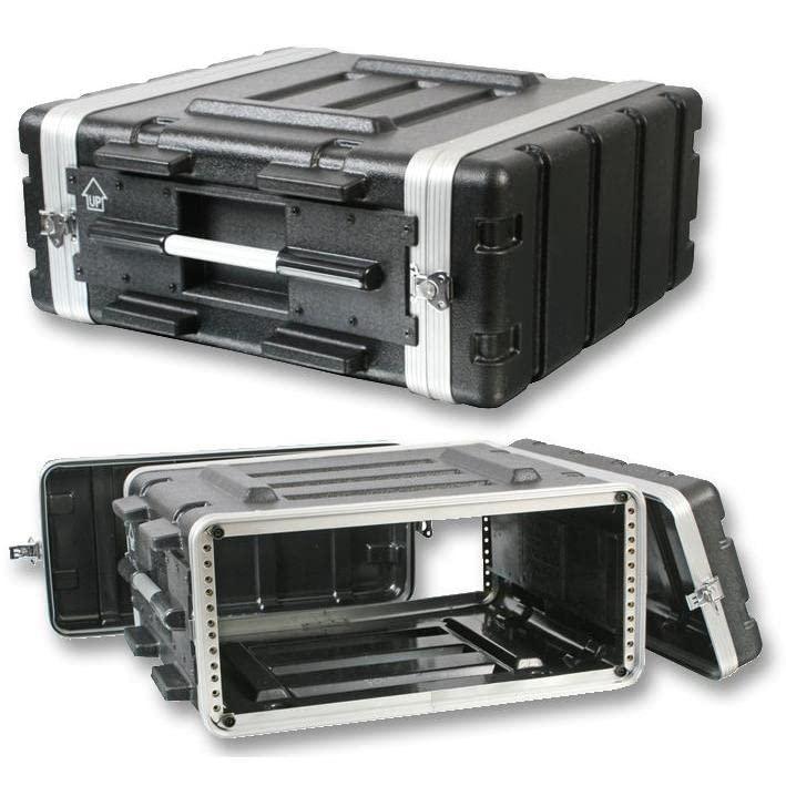 Stackable 17" Depth, 19" ABS Rack Flight Case (4U)