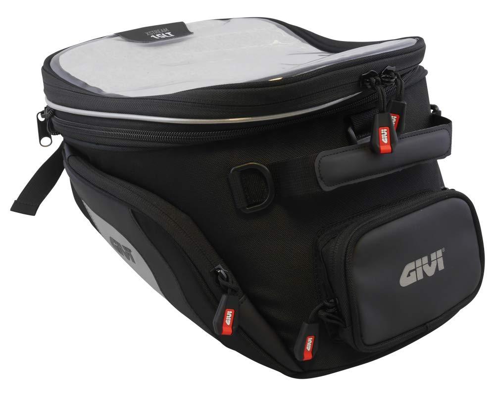 GIVITanklock Combo Kit - XS320 Xstream Expandable Tank Bag & BF25 Tank Ring Combo Kit - compatible with Honda CRF1000L Africa Twin