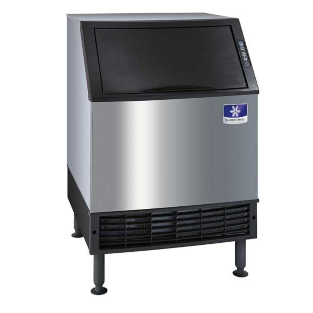 Manitowoc Undercounter Ice Maker, Dice Ice Cube Style, 135 lb/24hr Ice Production with 90 lb Storage Capacity