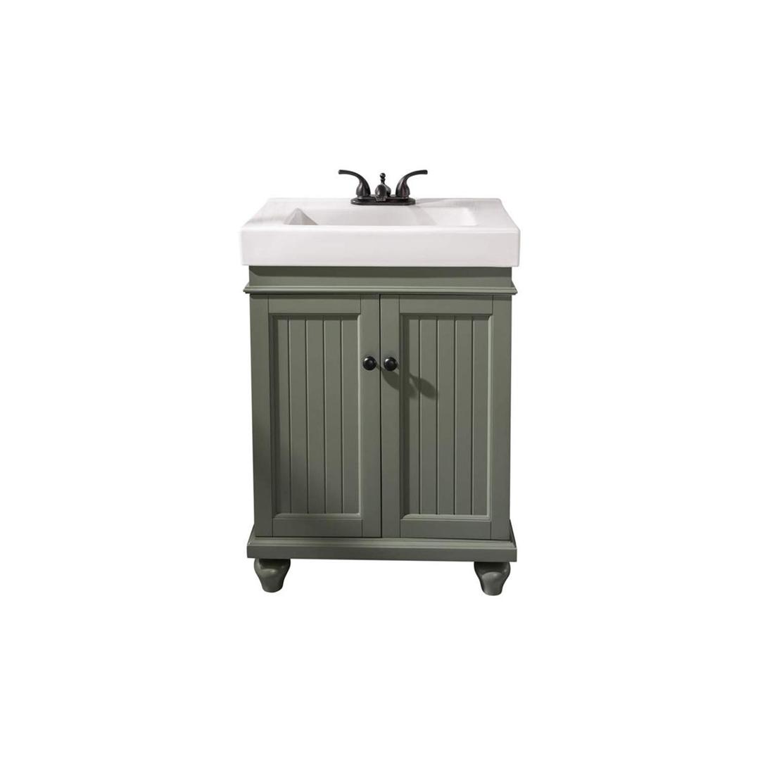 Legion Furniture24-inch Pewter Green Sink Vanity