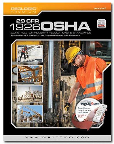 Mancomm's OSHA Construction CFR 1926 January 2020 Book Premium Perfect Paperback – January 1, 2020