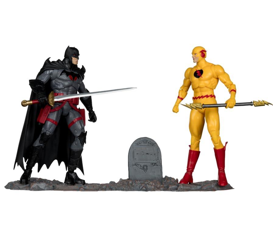 McFarlane Toys - DC Multiverse Batman vs Professor Zoom (Flashpoint) 7in Action Figure 2pk