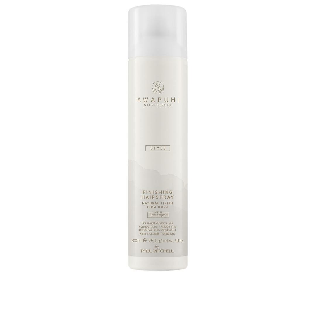 Awapuhi Wild Gingerby Paul Mitchell Finishing Spray, Firm Hold, Natural Finish Hairspray, For All Hair Types, 9.1 oz.