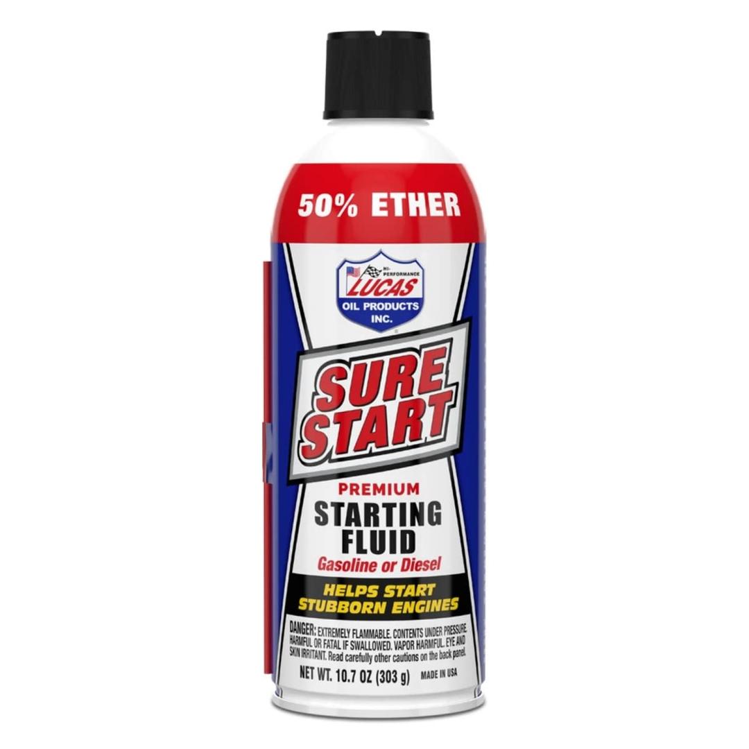 Lucas Oil 11238 Sure Start Premium Starting Fluid - 10.7 Ounce