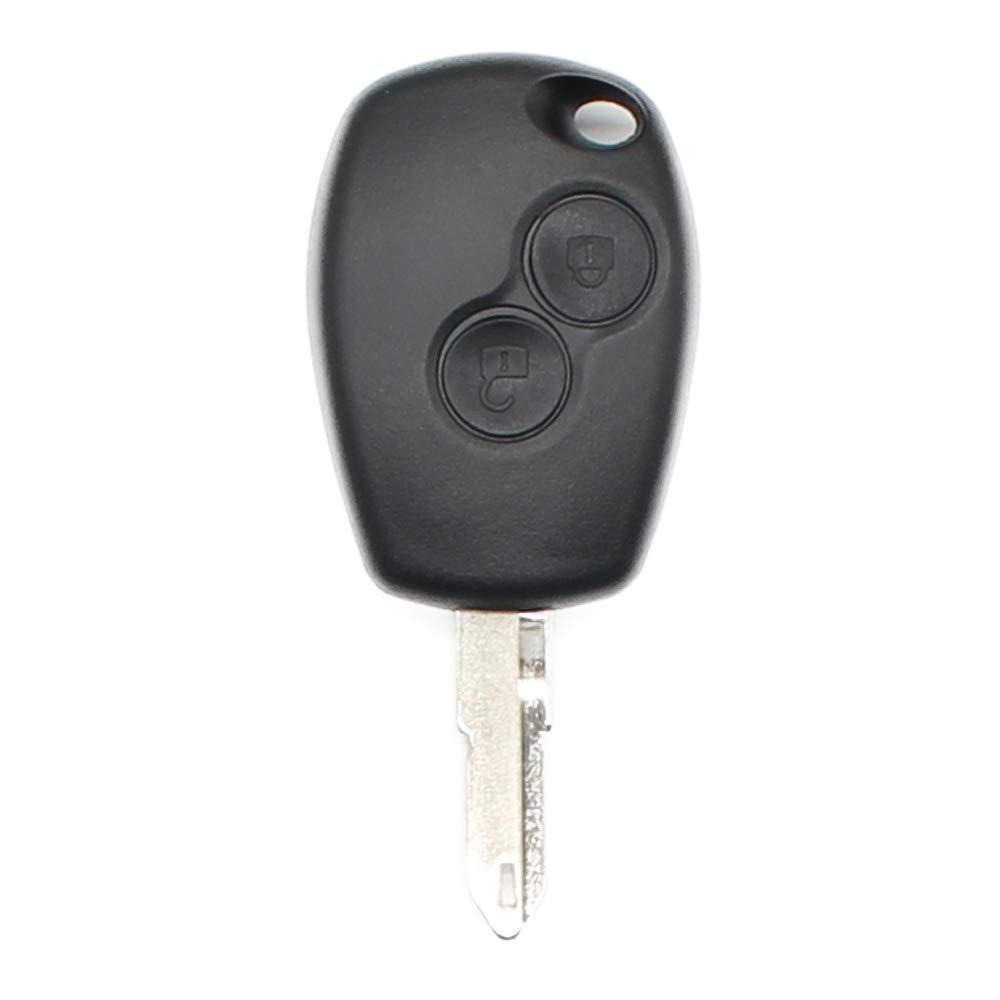 2 Buttons Car Remote Key Fob Cover Key Shell Case for Renault Clio Dacia Logan Sandero