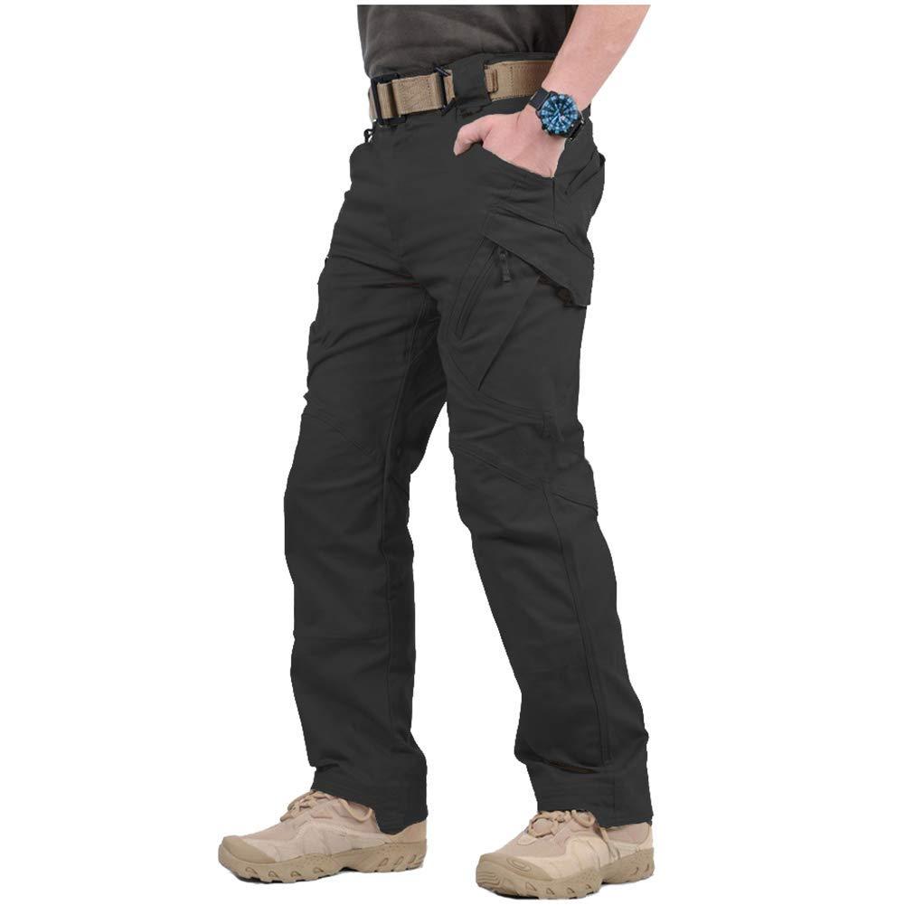 CARWORNIC Gear Men's Hiking Tactical Pants Lightweight Cotton Outdoor Military Combat Cargo Trousers