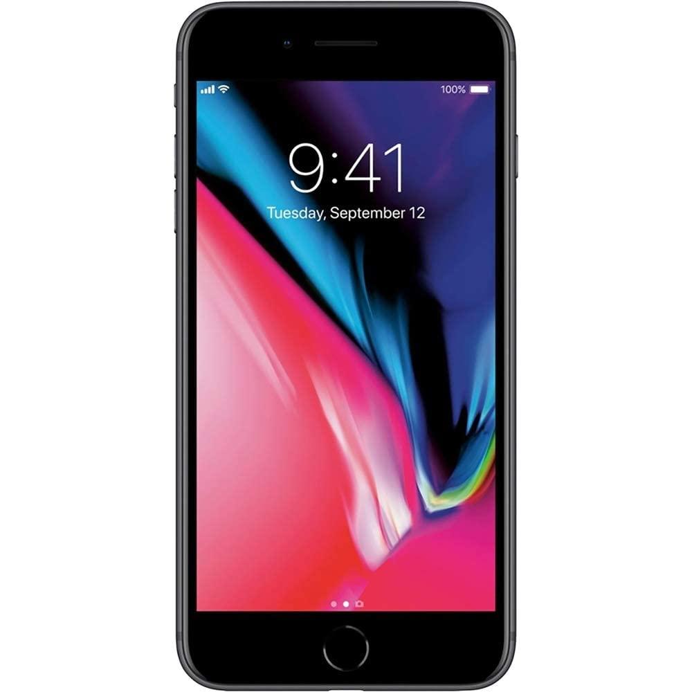 Apple iPhone 8 Plus, 256GB, Space Gray - For AT&T / T-Mobile (Renewed)