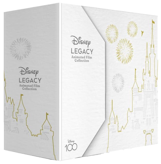 Disney Legacy Animated Film Collection - 100 Movies + Extras Limited Edition [Blu-Ray + Digital]