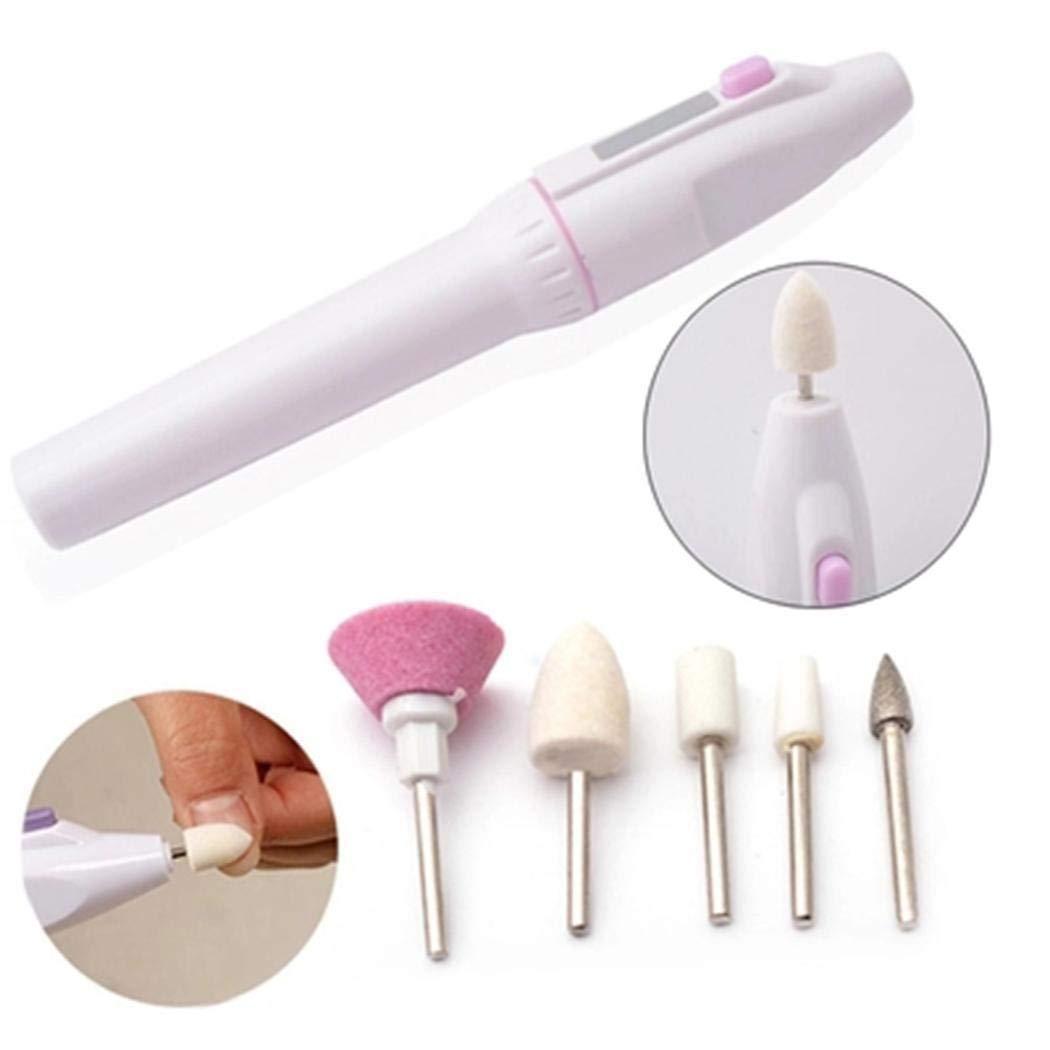 Serwell Manicure Tools Portable Electric Pen Type Nail Polishing Machine Set Acrylic Nail Tools