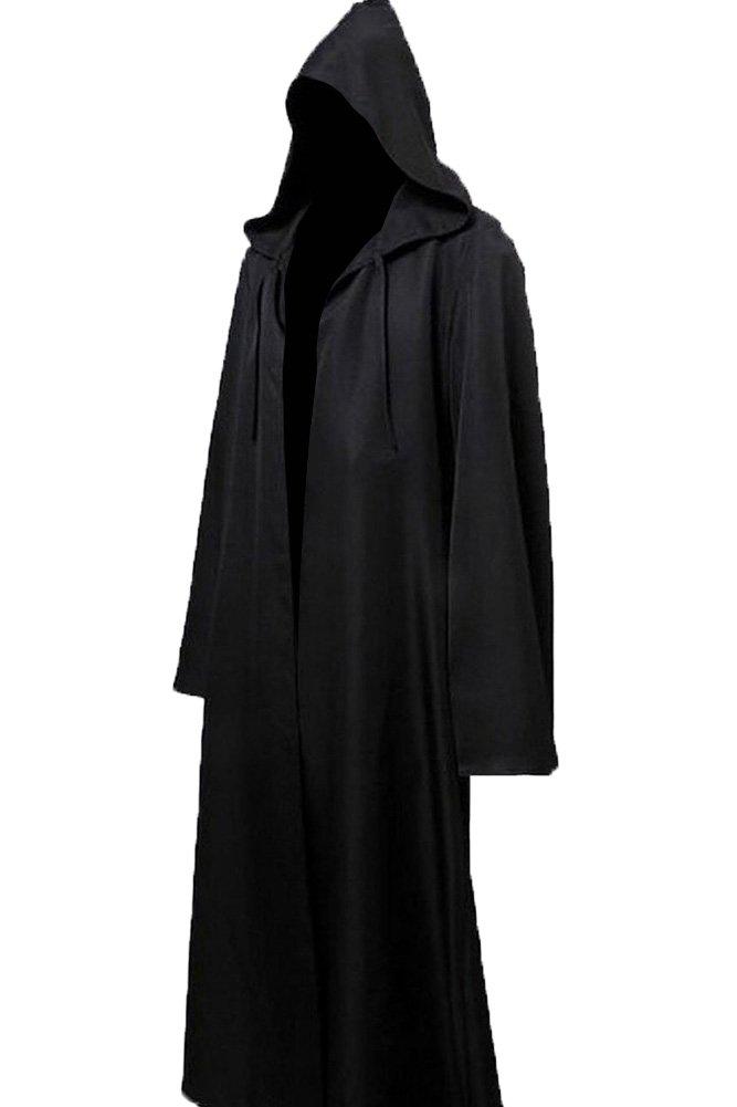 Joyshop Men & Kids Tunic Hooded Robe Halloween Cosplay Costume Robe Cloak Cape