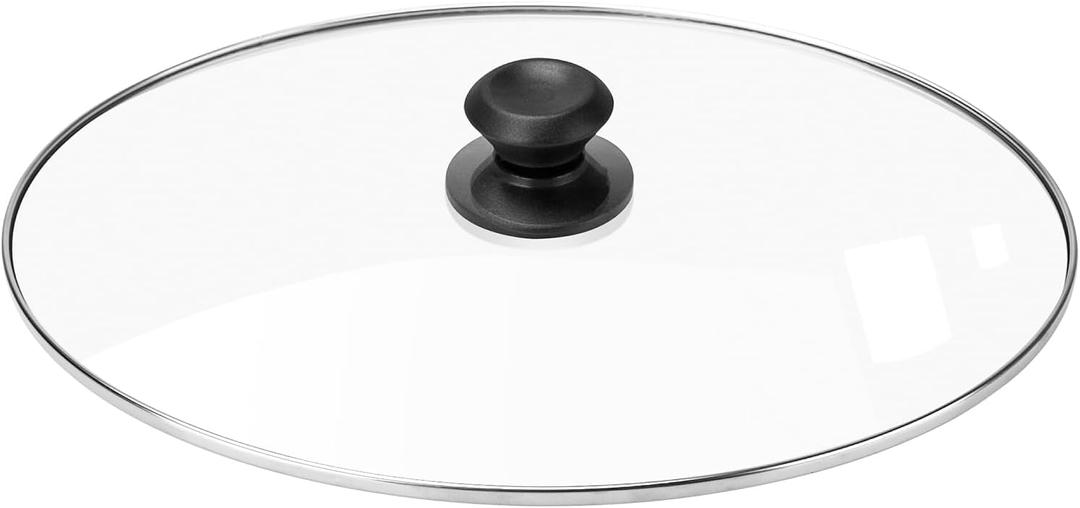 oval glass lid replacement for slow cooker (6qt) fit with Crock pot Hamilton Beach Black& Decker slow cooker