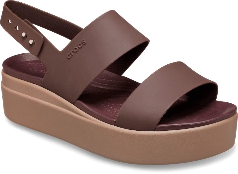 Crocs Women’s Brooklyn Low Wedges, Platform Sandals