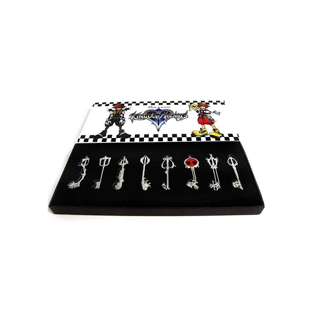 Coser Kingdom Hearts II Keyblade Pendant Necklace Set 2 Sora