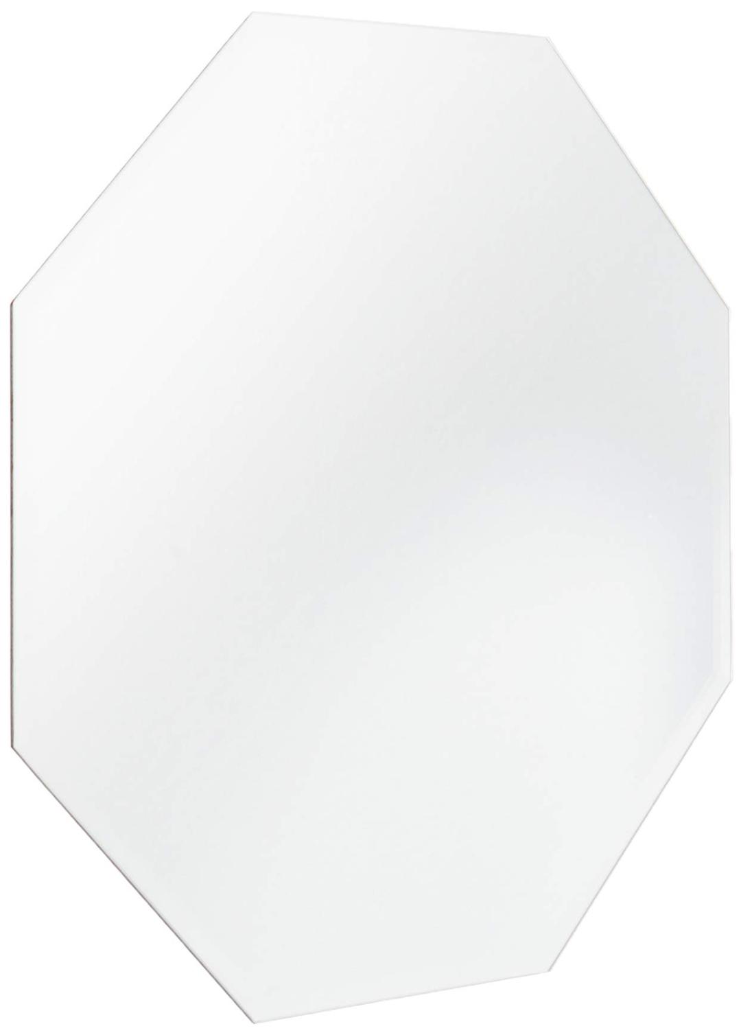 Darice Beveled-Edge Octagon 12 inches Mirror, Gray