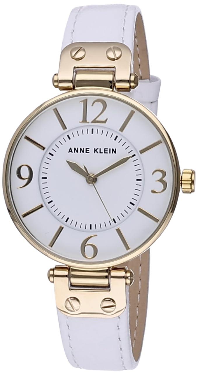 Anne KleinWomen's Leather Strap Watch