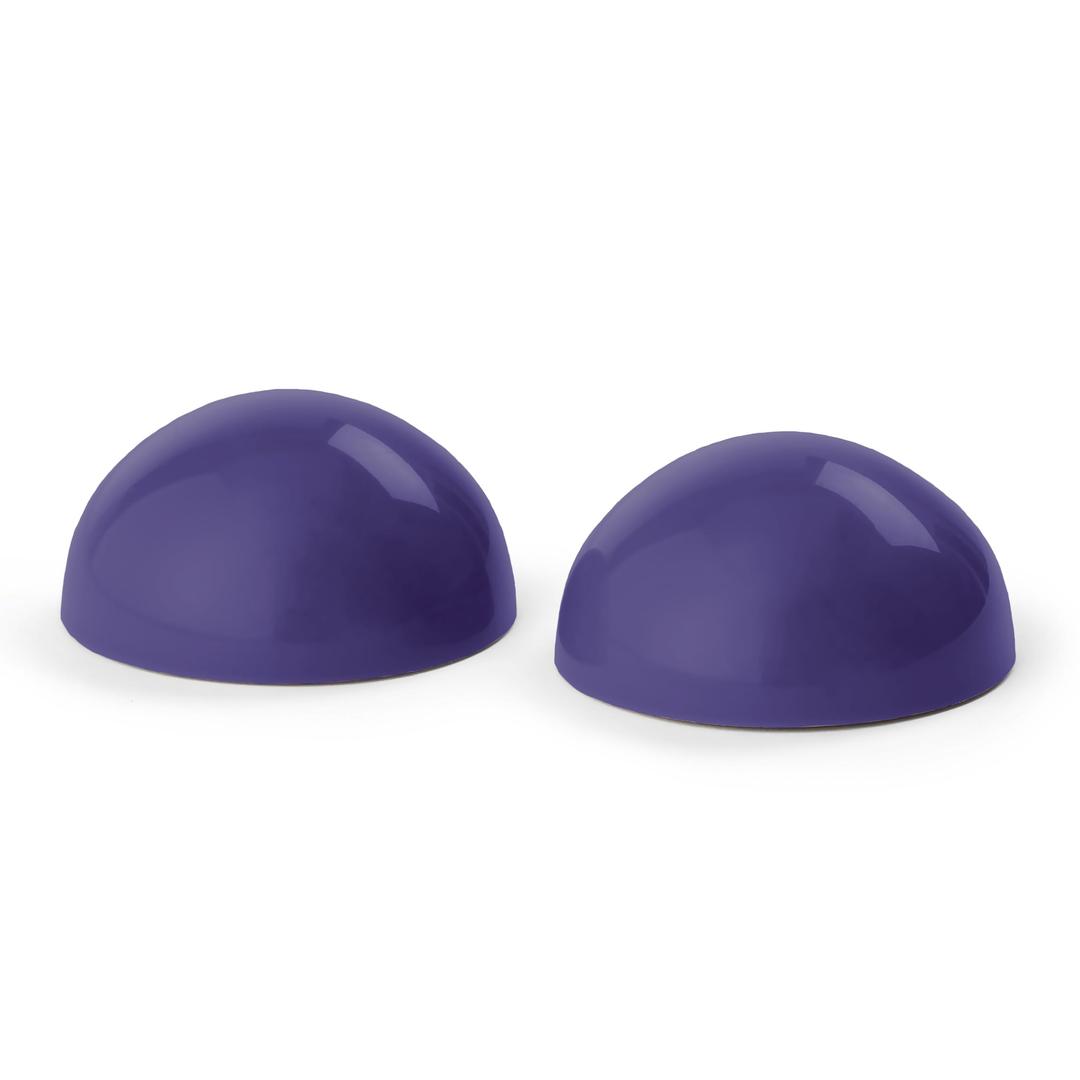 OPTP Half Balls (Pair) - No-Roll Half Ball Set for Stretching and Massage, Plantar Fasciitis Relief, and Muscle Tension in The Back, Legs, Feet and Body