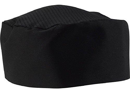 SUNRISEBlack Chef Hat - Adjustable. One Size Fit Most (1)