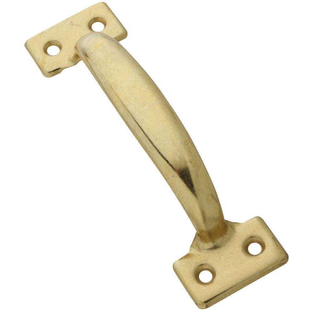 National Hardware N116-764 V171 Pull in Brass,6-1/2"