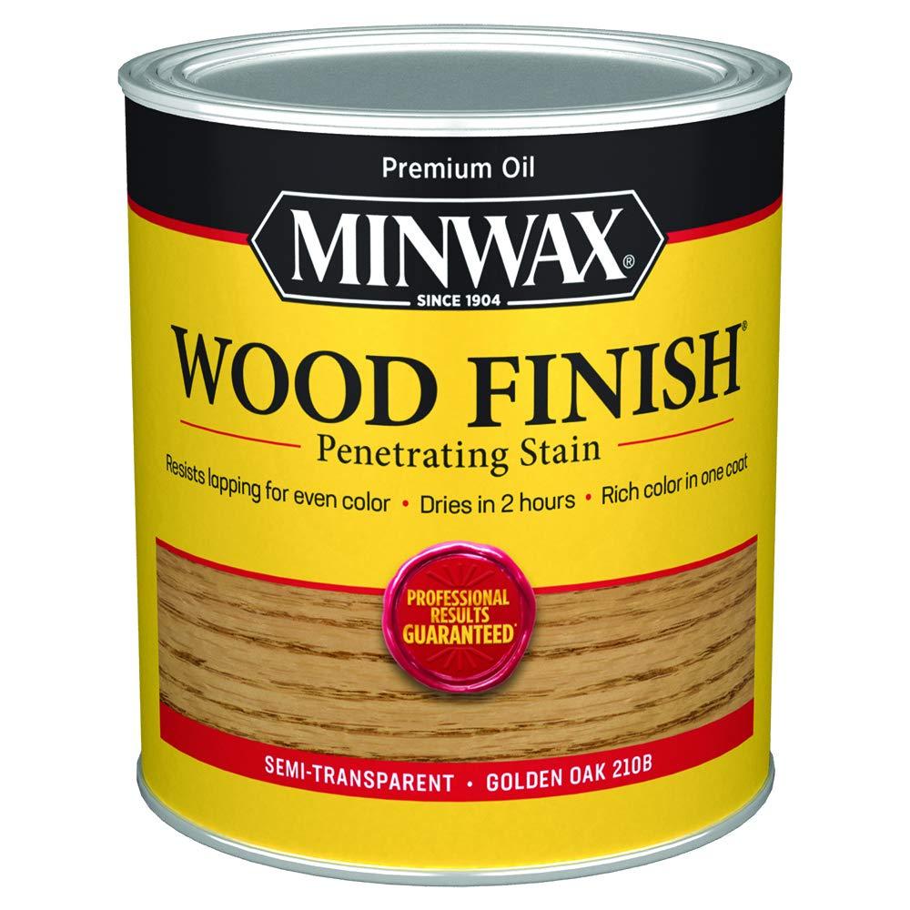 qt Minwax 70001 Golden Oak Wood Finish Penetrating Oil-Based Wood Stain